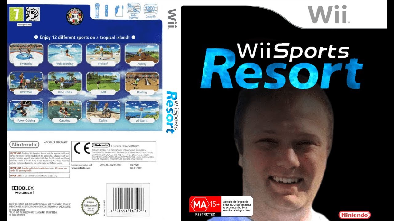 Wii Sports Resort but it's Just Poofesure Raging/Complaining