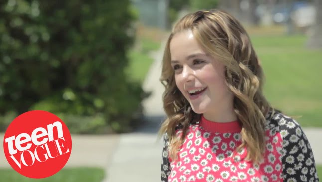 Mad Men's Kiernan Shipka and BFF Tula Goodman - Besties - Teen Vogue