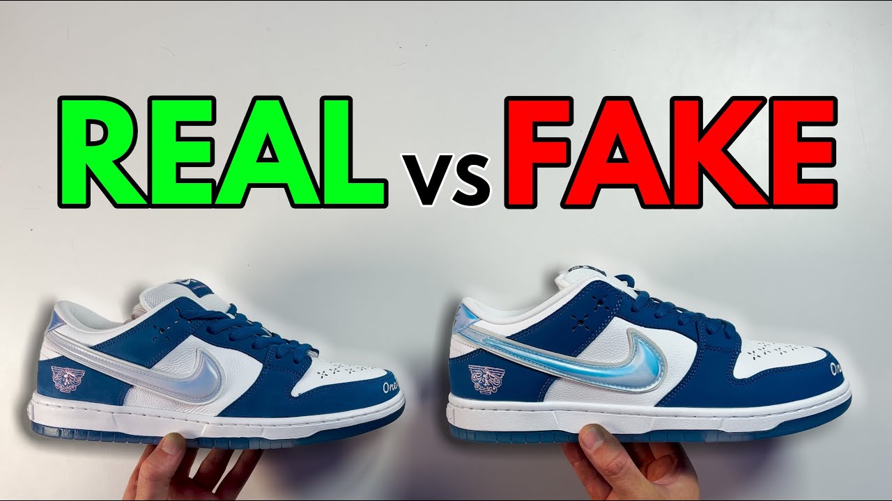 НАСТОЯЩИЕ ИЛИ ПОДДЕЛЬНЫЕ! СРАВНЕНИЕ КРОССОВОК NIKE SB DUNK BORN AND RAISED!