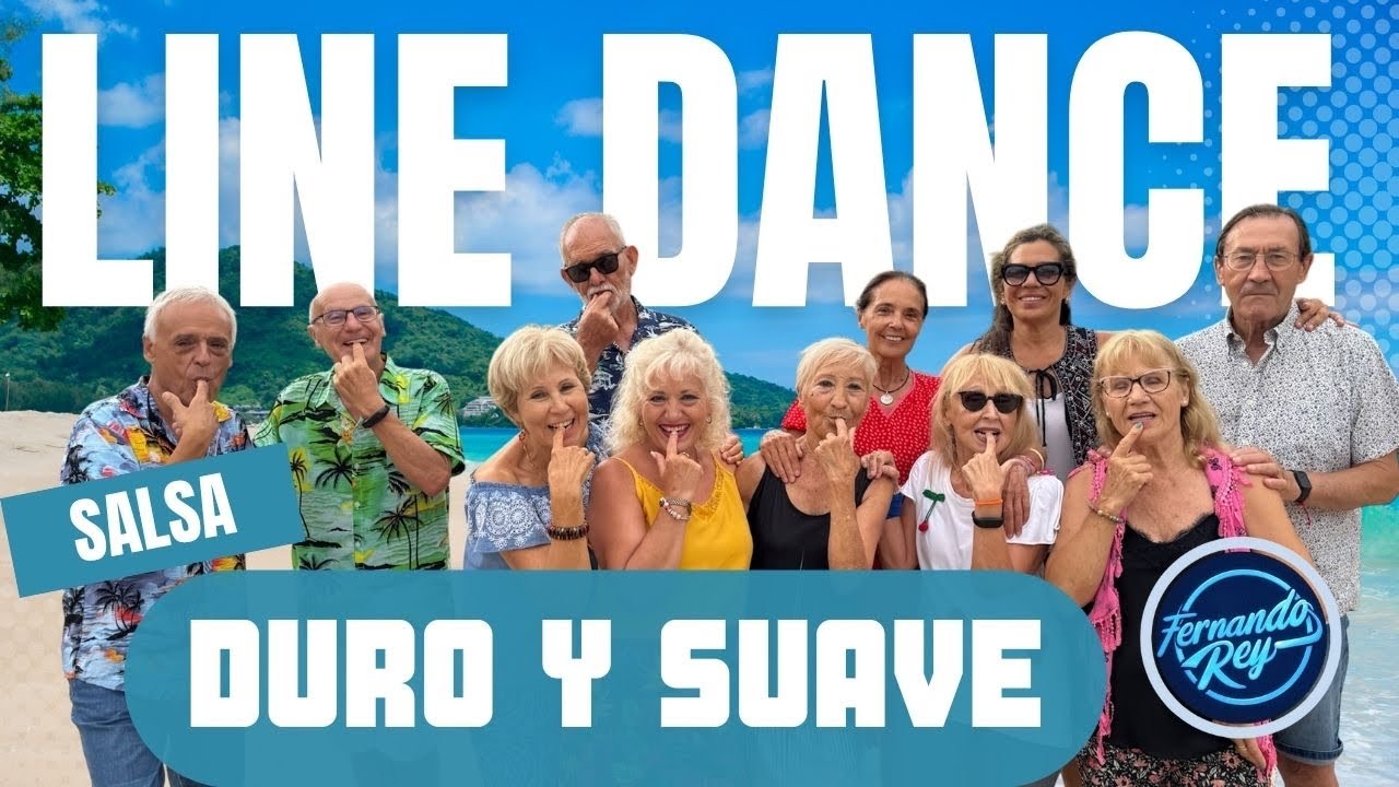 Duro y suave ( Salsa ) ★ Baile en Linea ★ Line Dance ★ Ballo di Gruppo ★