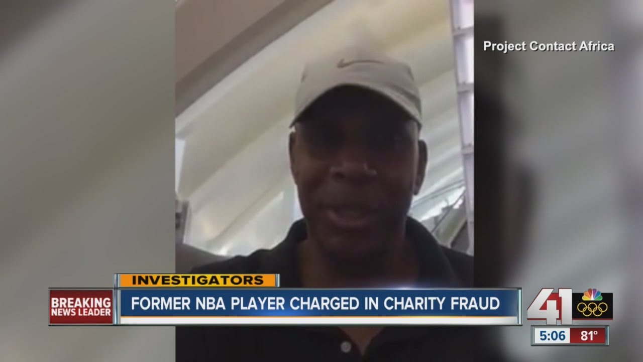 Former NBA player charged in charity fraud