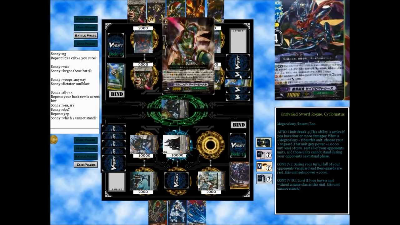 Cardfight!!! Vanguard - Dark Dictator vs Silver Thorn Dragon Empress, Venus Luquier and others