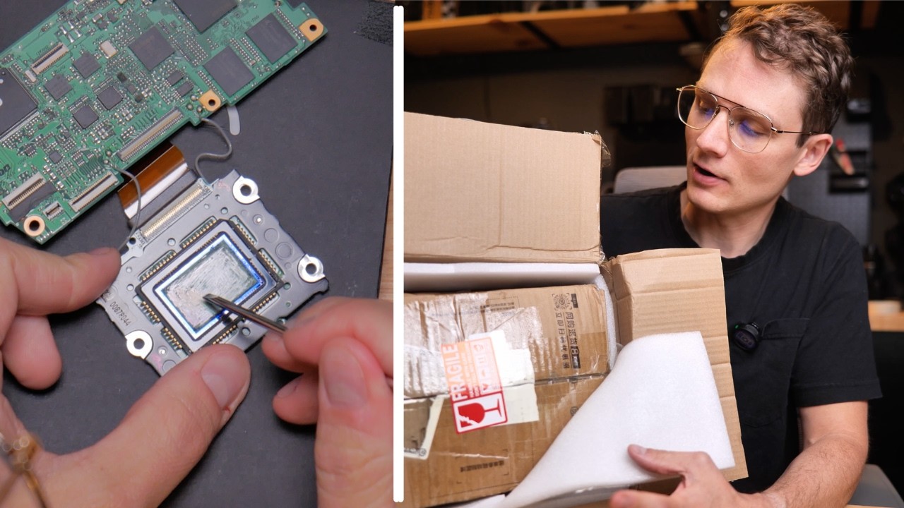Scraping a Camera Sensor, Unboxing a Rare Camera From China | Q&A Episode 3