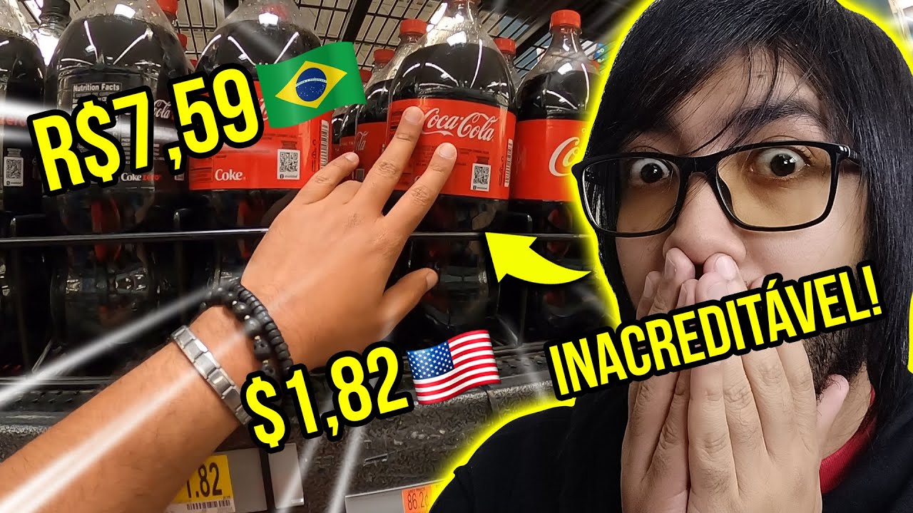 Absurdo! Comparando Preços de Mercado com Inscritos! (Brasil x Estados Unidos)