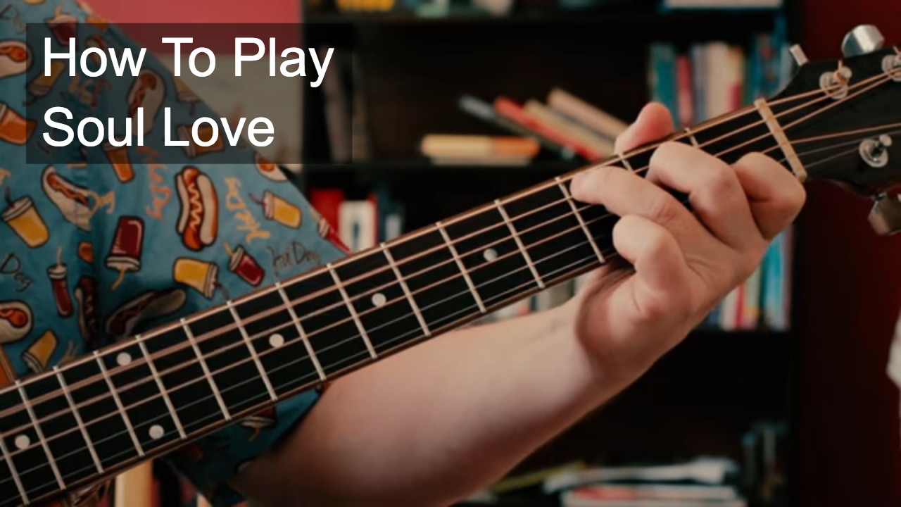 Soul Love - Bowie Guitar Tutorial