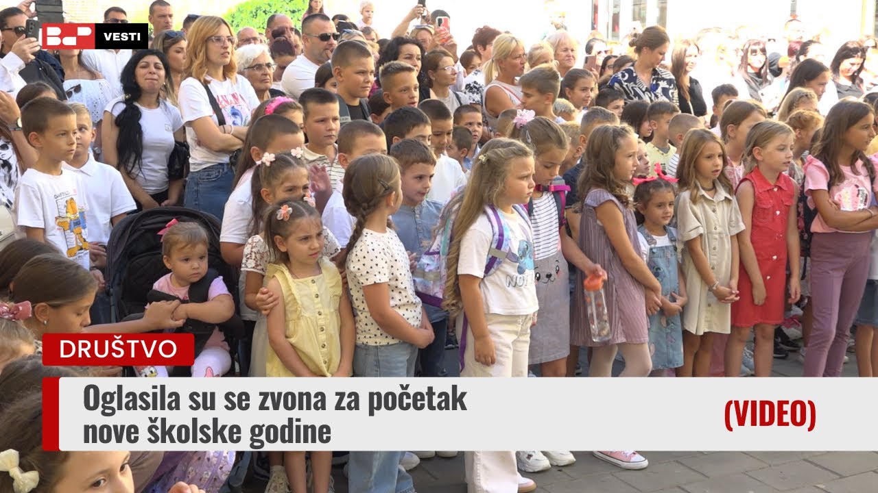 Oglasila su se zvona za početak nove školske godine