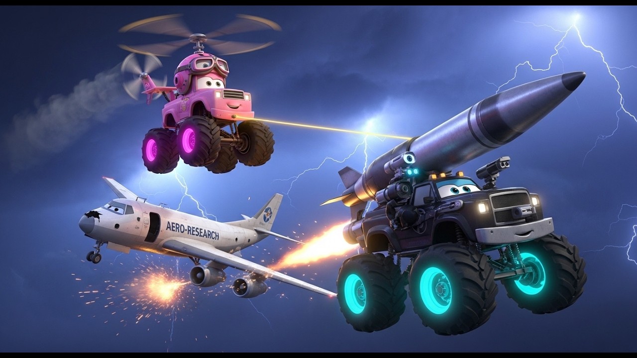 Dash & Helmet Heroes  Eagle Strike Sky High Rescue! ⚡  Kids Cartoons & STEM Aviation