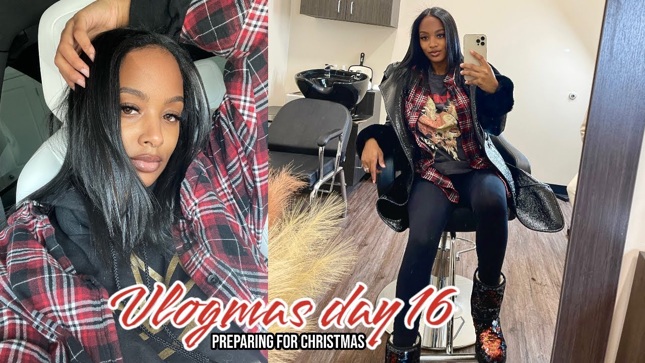 PREPARING FOR CHRISTMAS, NATURAL HAIR OUT, TARGET RUN | VLOGMAS DAY 16 | NADIRAH ALI