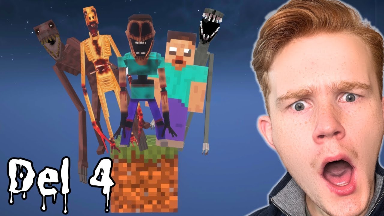 &Ouml;verlever One Block Med ALLA SLR&Auml;CK MOD Del 4! (Minecraft)