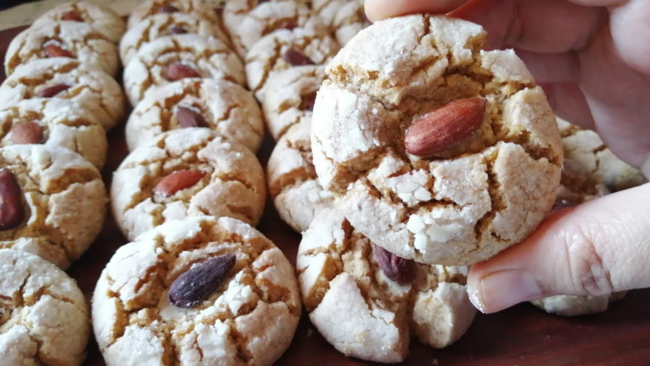 ghriba au cacahuètes le plus celebre Gateau marocain facile a faire :Cuisine marocaine