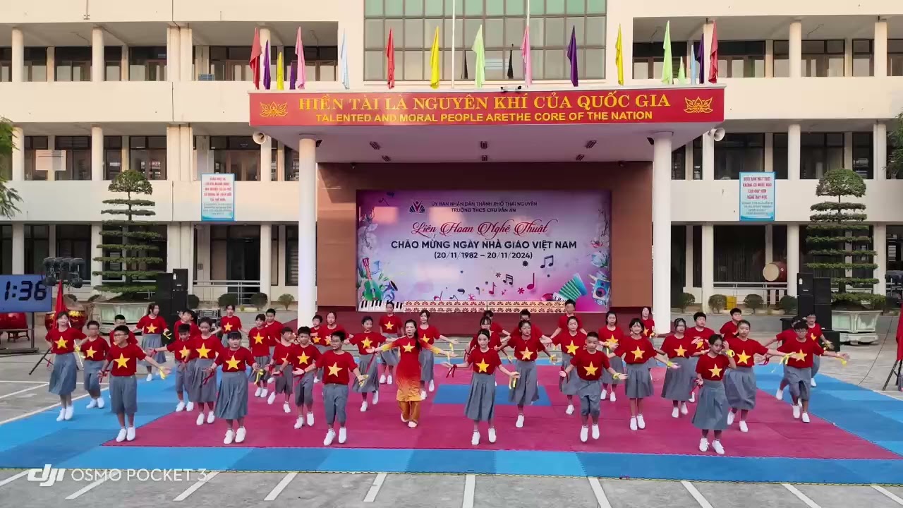 Đồng diễn Những trái tim Việt Nam
