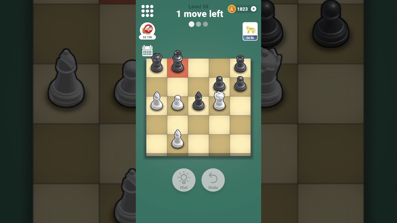 Level 1 - Level 100: Pocket Chess - Solution/Walkthrough