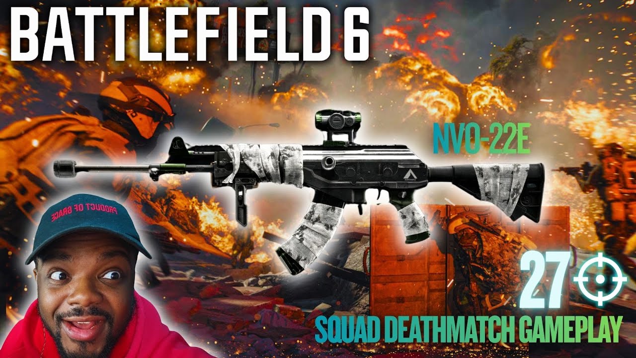 NVO — потрясающий игрок в режиме Squad Deathmatch! — Battlefield 6