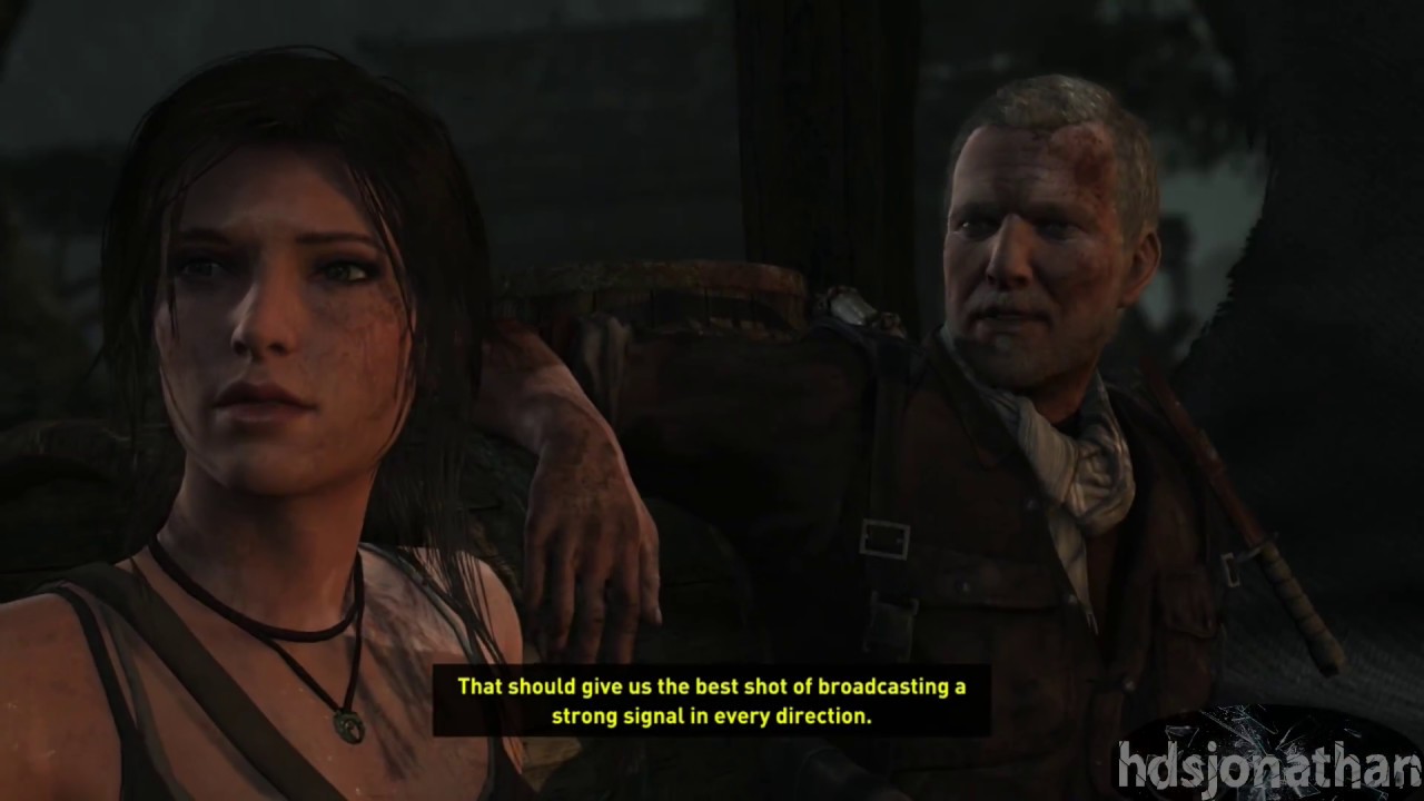 Tomb Raider Definitive Edition Walkthrough - Mountain Village (first visit) - 100% Hard Mode