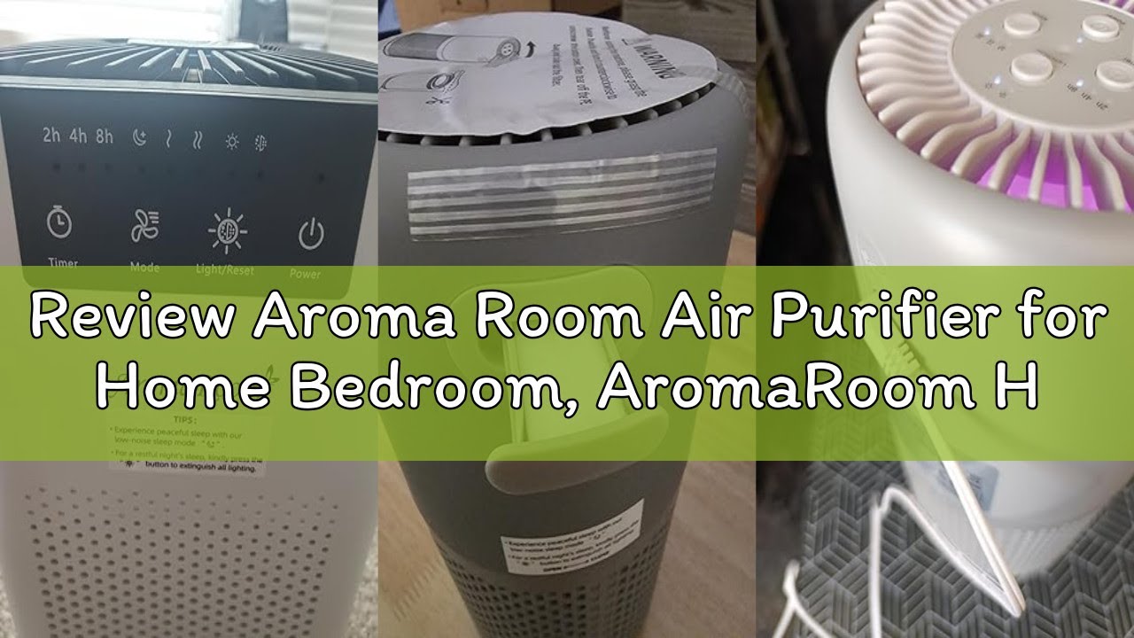 Review Aroma Room Air Purifier for Home Bedroom, AromaRoom H13 HEPA Air Filter For Smoke Pollen Dand