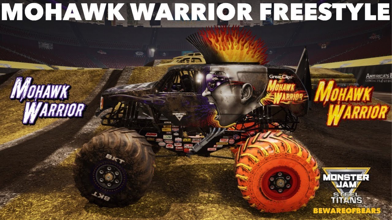 Monster Jam: Steel Titans | Mohawk Warrior | Freestyle [Gameplay]