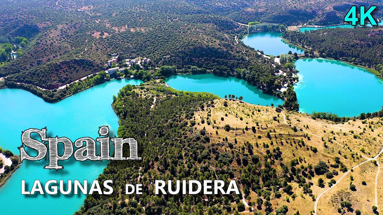 LAGUNAS DE RUIDERA. 🌅 A Relax walking along the natural trails of this water paradise. (4K UHD)
