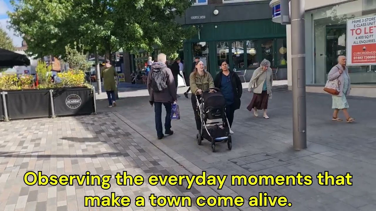 Exploring Woking: Shops, Sights, and Sunshine  (with caption)