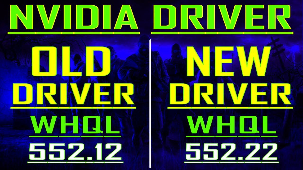 OLD DRIVER vs NEW DRIVER || NVIDIA DRIVER || PC GAMES BENCHMARK TEST ||