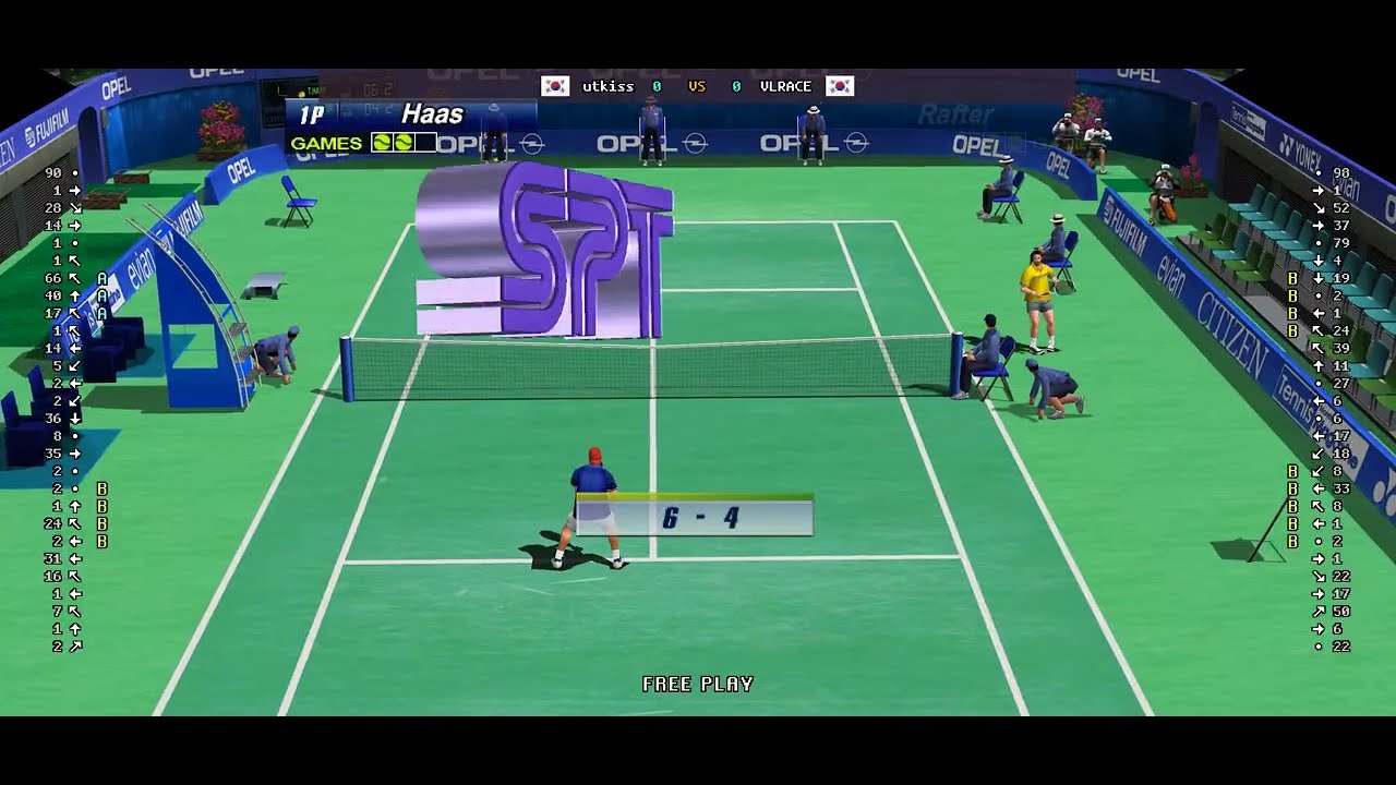 Virtua Tennis 2 - 🇰🇷 utkiss vs 🇰🇷 VLRACE | Fightcade (2026-03-06 00:53 UTC)