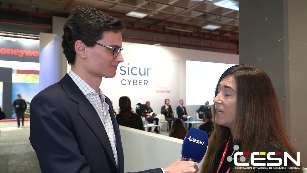 Virginia Vicente,  de Cyber Madrid, analiza los desafíos de la ciberseguridad durante SICUR 2026