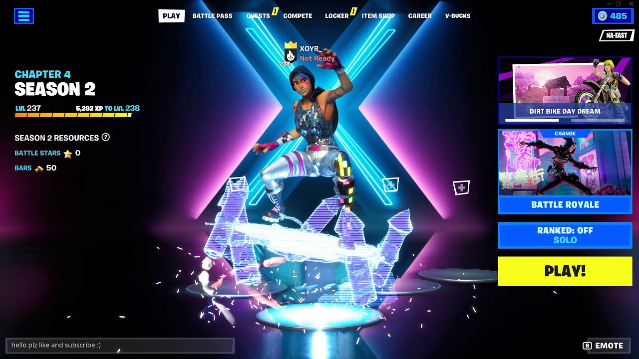 Fortnite lobby dance for tiktok!
