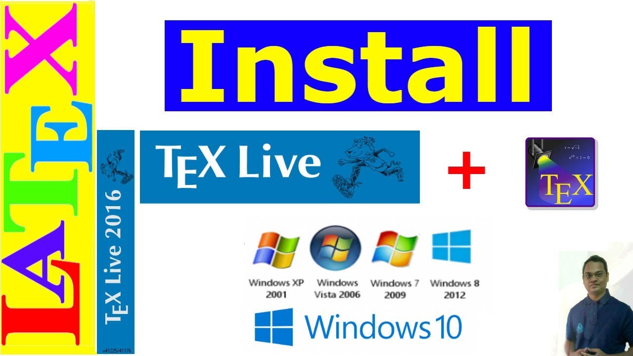 Как установить TeX Live и TeXstudio в Windows (LaTeX Advanced Tutorial-01)