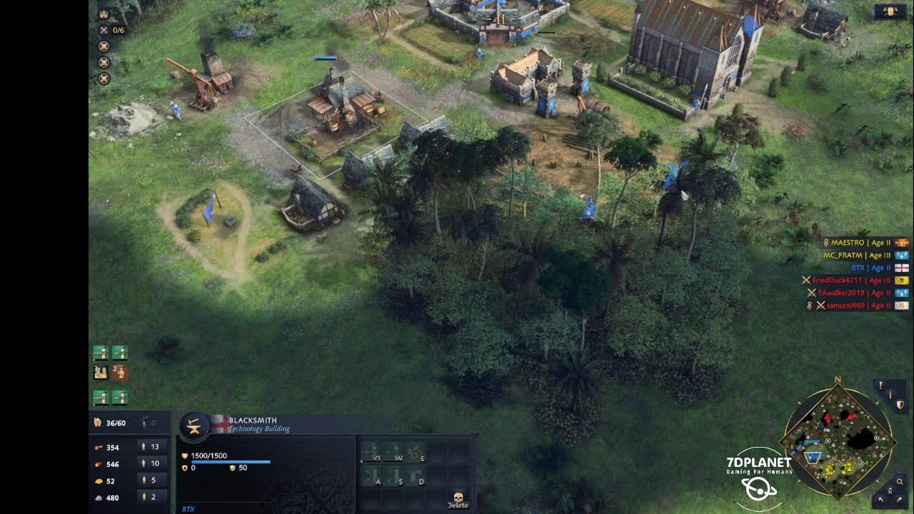 Age Of Empires IV Team Ranked Battle Match