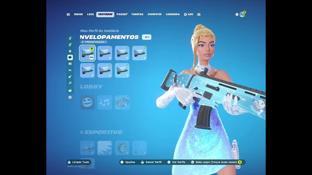 MINHA CONTA DO FORTNITE QUE EU TENHO DESDE 2023!!!!