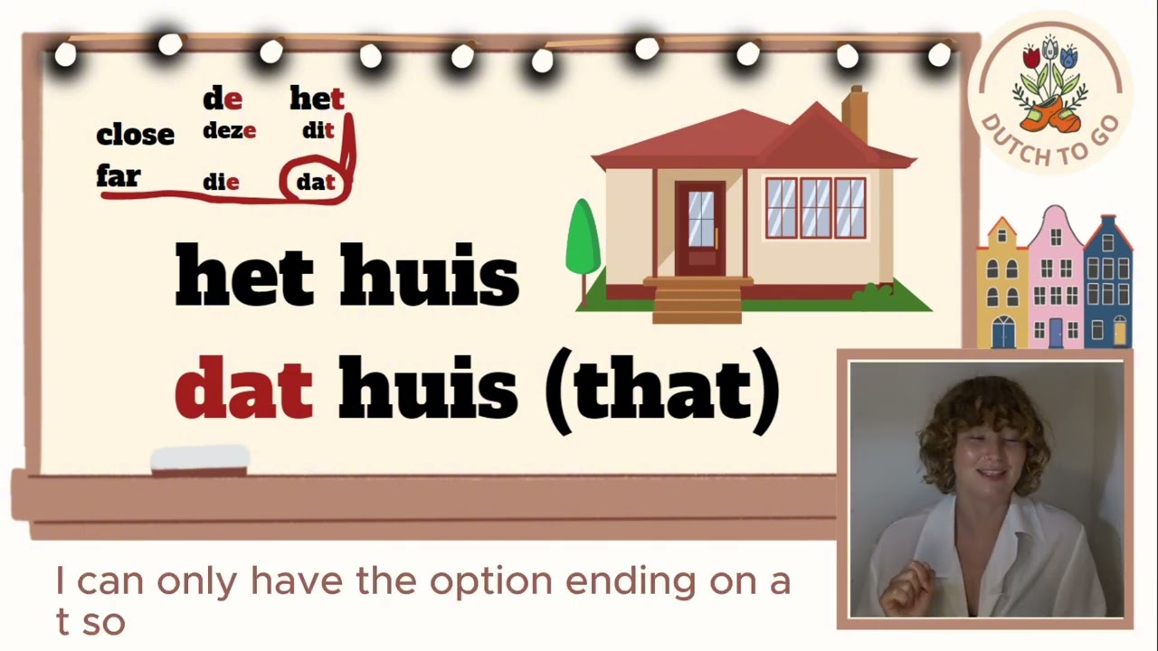 Die dat deze dit (ALL LEVELS) Dutch grammar explained in ENGLISH.