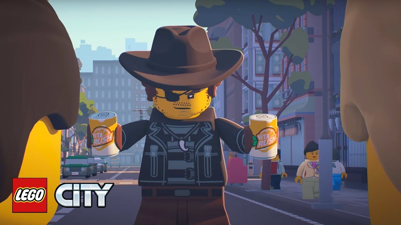 LEGO CITY - The Man With No Name With A Name | WildBrain Fizz | Cartoons for Kids