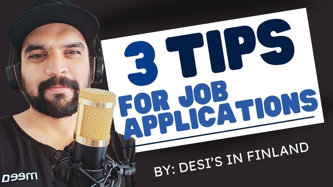 Live Stream: How to search for professional jobs in Finland