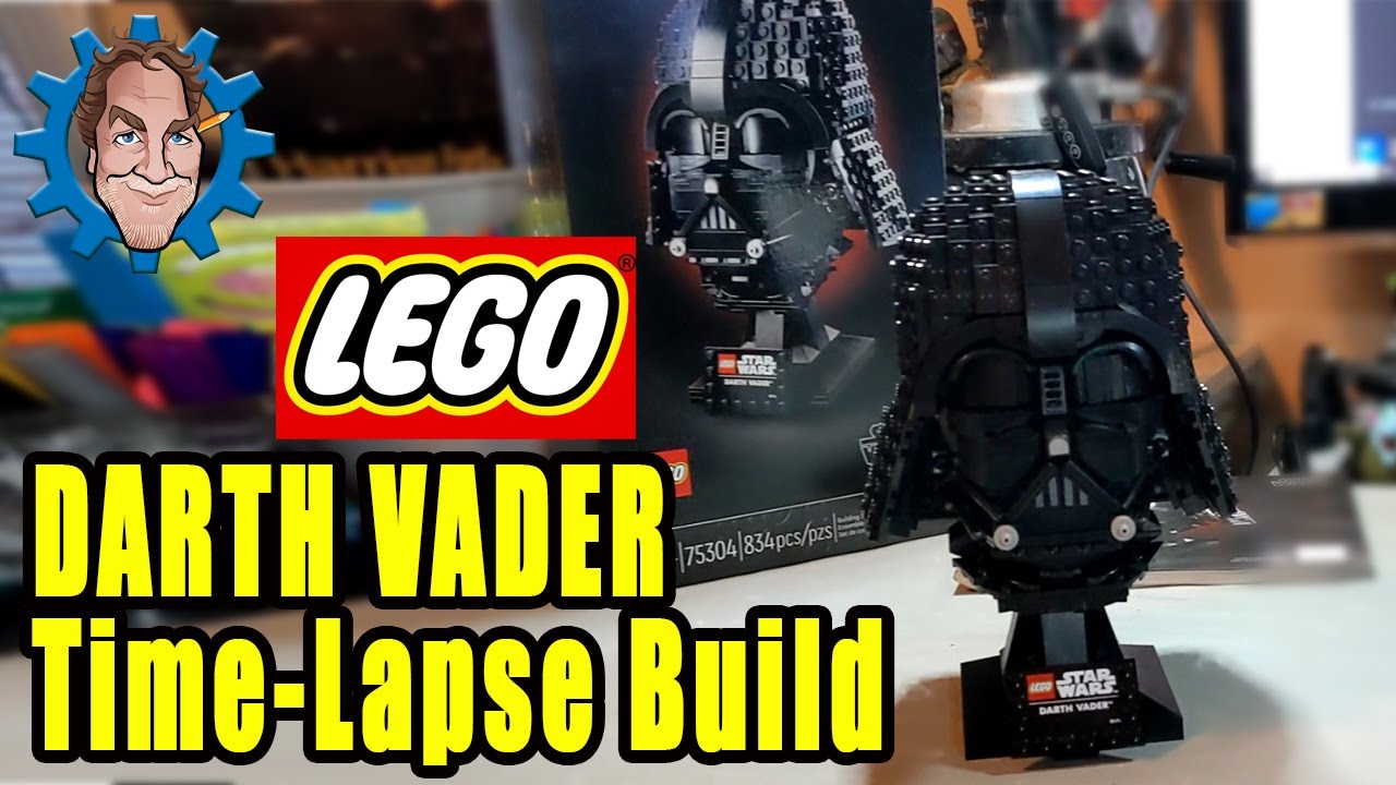 Building the LEGO Darth Vader Bust