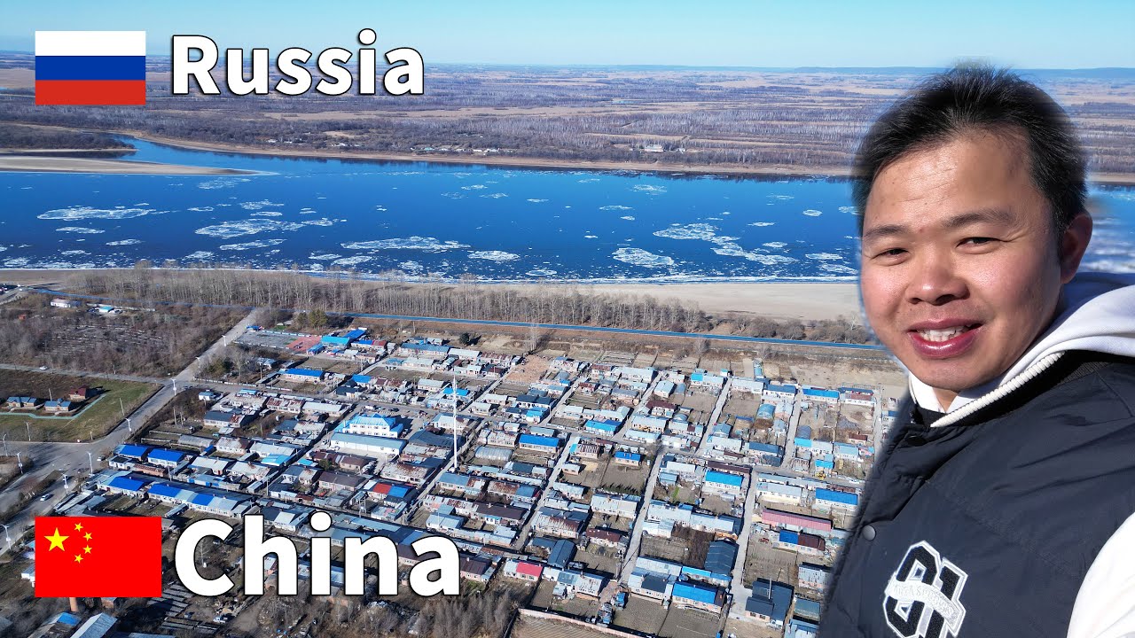 Вход в неизведанное пограничное село Китая и России: Никто не посещал, резкие контрасты🇨🇳🇷🇺