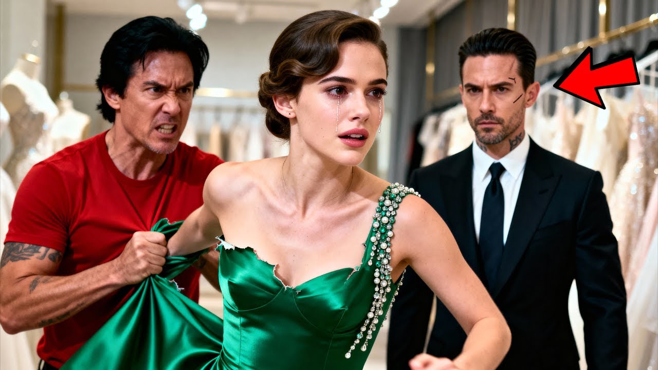Her Ex Mocked Her And Tore Her Dress, Unaware The Mafia Boss Was Watching.  The Ending Is Shocking