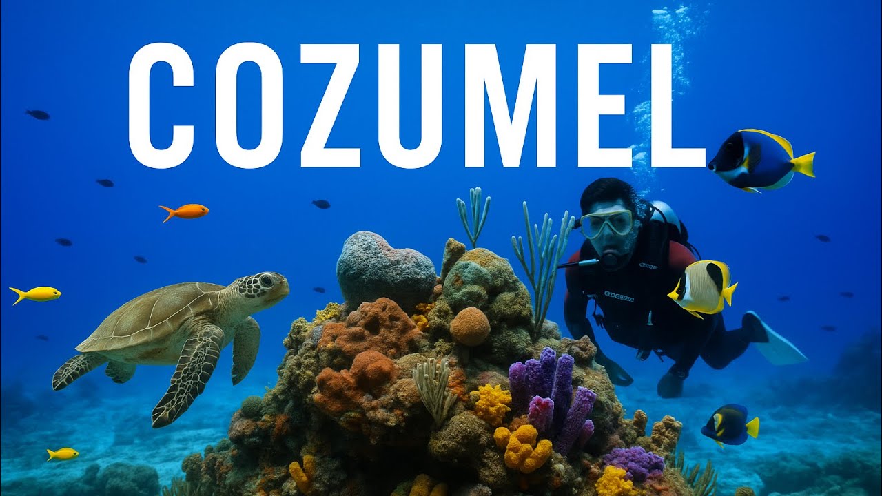 Scuba Dive / Buceo in Cozumel, Mexico 4K