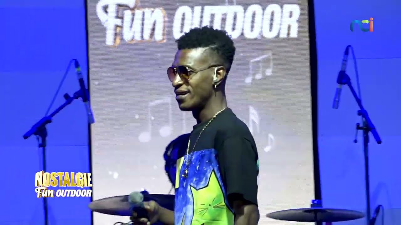 Atito Kpata - "Aventurier" en live dans Nostalgie Fun Outdoor