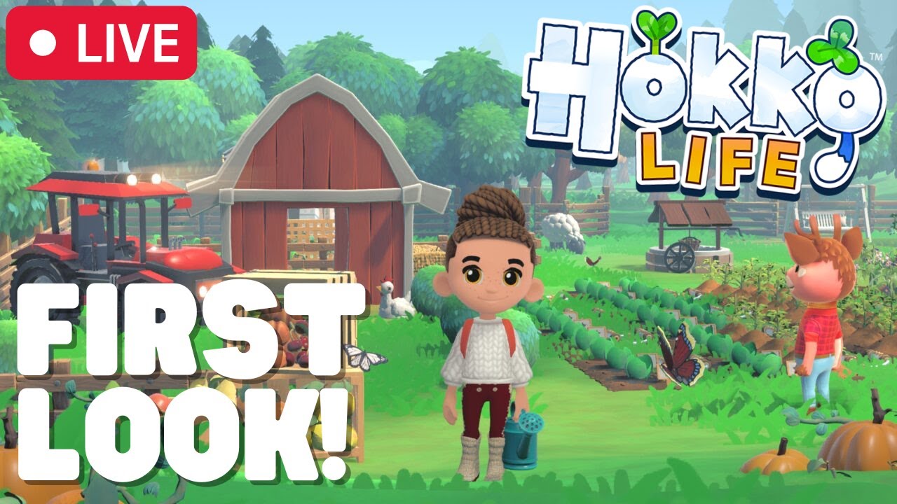 🔴 My FIRST LOOK at Hokko Life!!! | Live Stream | Hokko Life