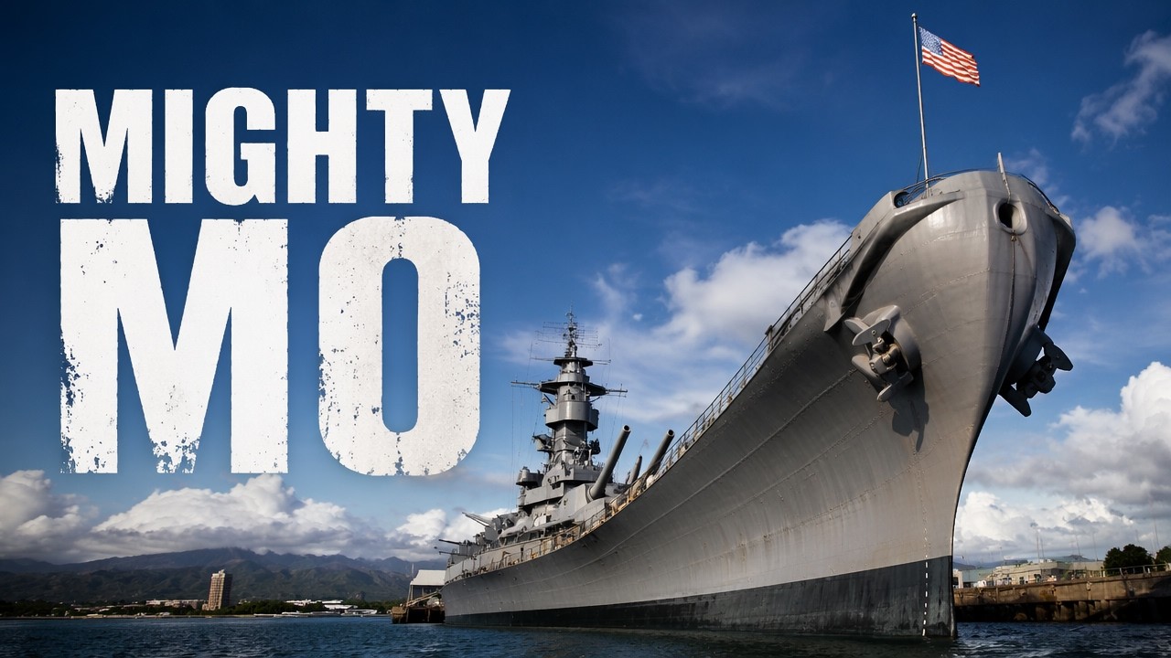 The USS Missouri Battleship Museum at Pearl Harbor, Honolulu, Hawaii
