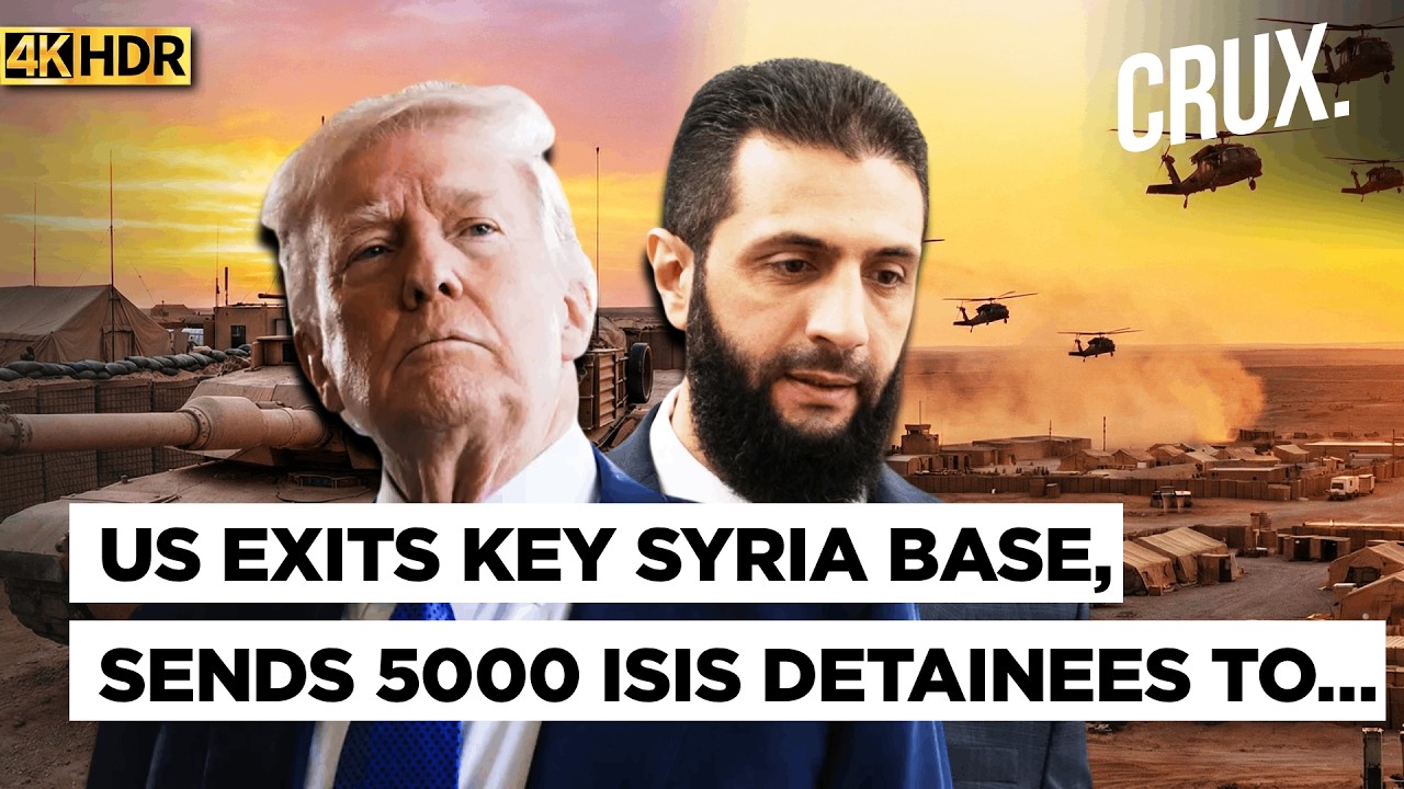 US Exits Al-Tanf Military Base as Syria Army Takes Over; Sharaa Faces '5 Assassination Attempts' |4K