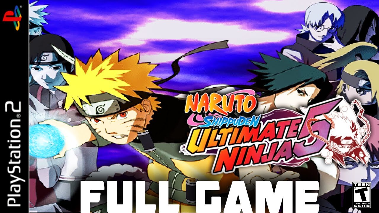Naruto Ultimate Ninja 5 - Full PS2 Gameplay Walkthrough | FULL GAME (PS2 Longplay)