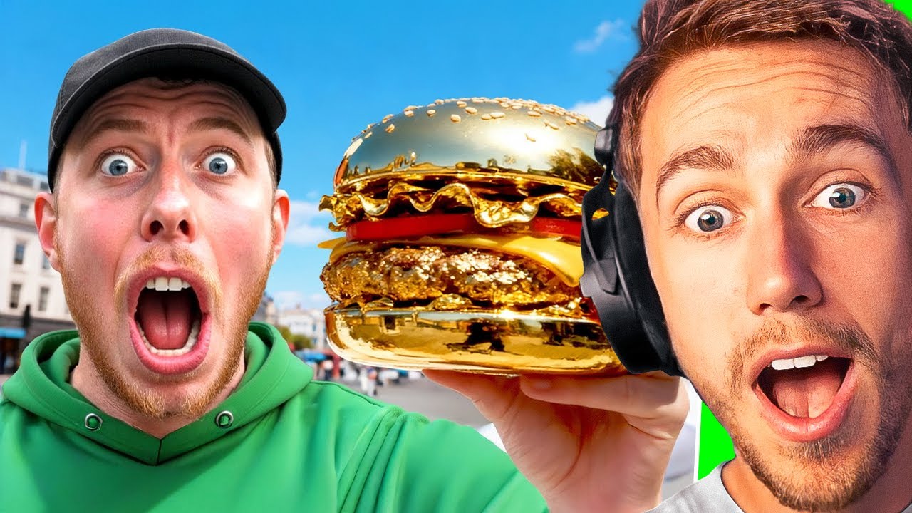 Miniminter реагирует на дегустацию самых популярных бургеров!