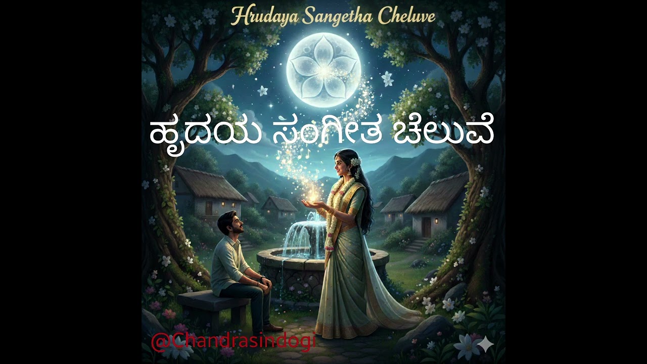 ​🎵 Hrudaya Sangeetha Cheluve | Official Lyric Video| ಹೃದಯ ಸಂಗೀತ ಚೆಲುವೆ | ಹೊಸ ಹಾಡು | #KannadaNewSong