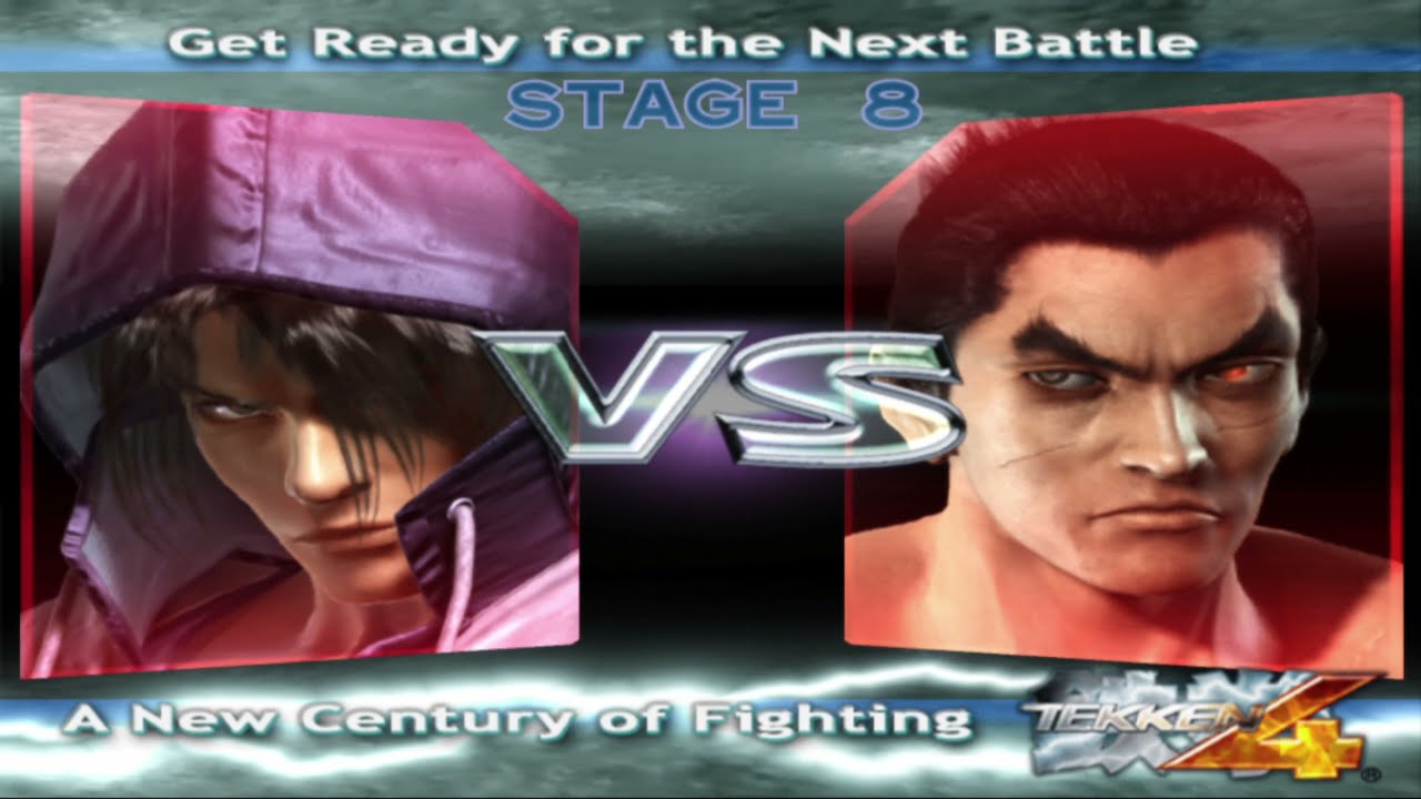 Tekken 4 - Jin Vs Kazuya & Heihachi on Ultra Hard (5 Rounds)