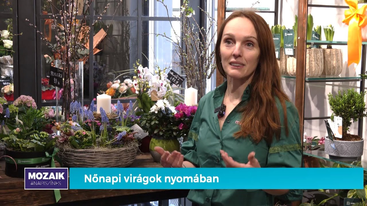 Nőnapi virágok nyomában – Mozaik