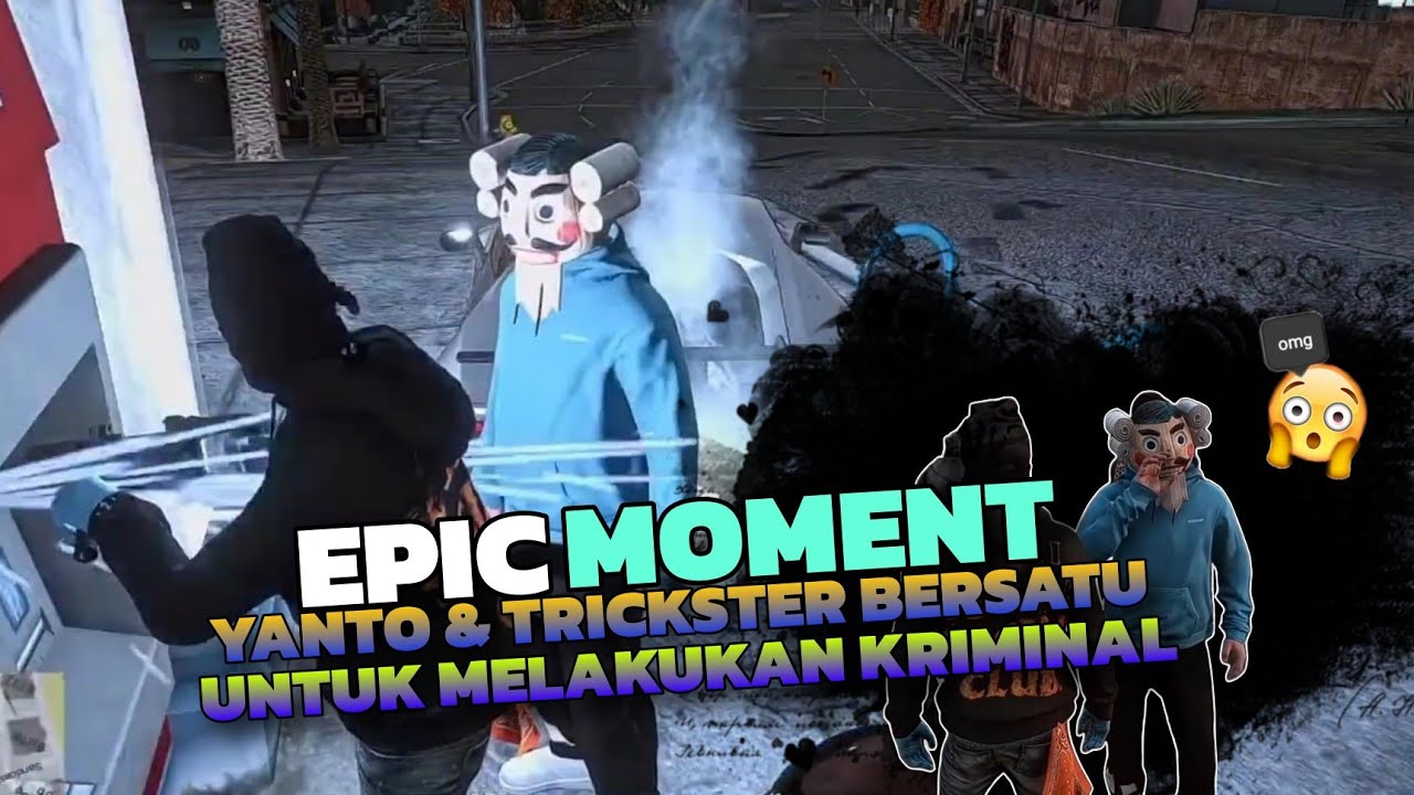 YANTO DAN TRICKSTER MELAKUKAN AKSI KRIMINAL😂 - GTA V ROLEPLAY