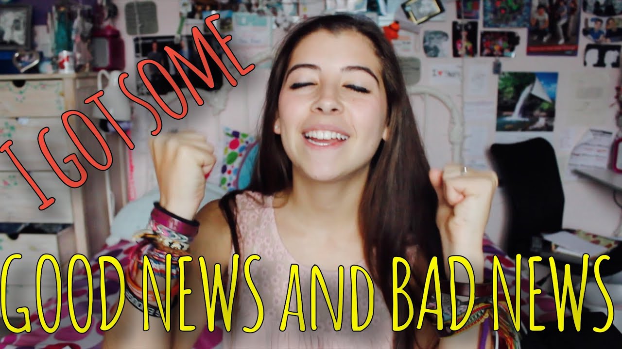 Good News and Bad News...