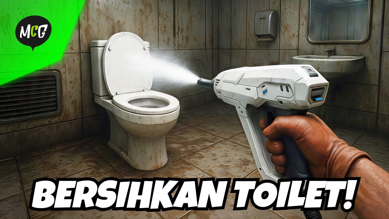 Bersihkan Toilet Dari Kotor Sampai Bersih!
