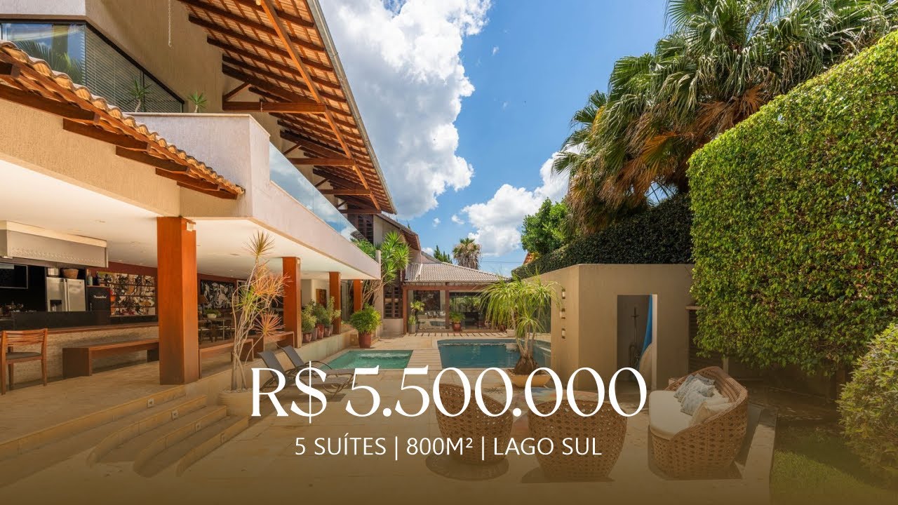 VENDE: Casa espetacular na QL 24 - Lago Sul