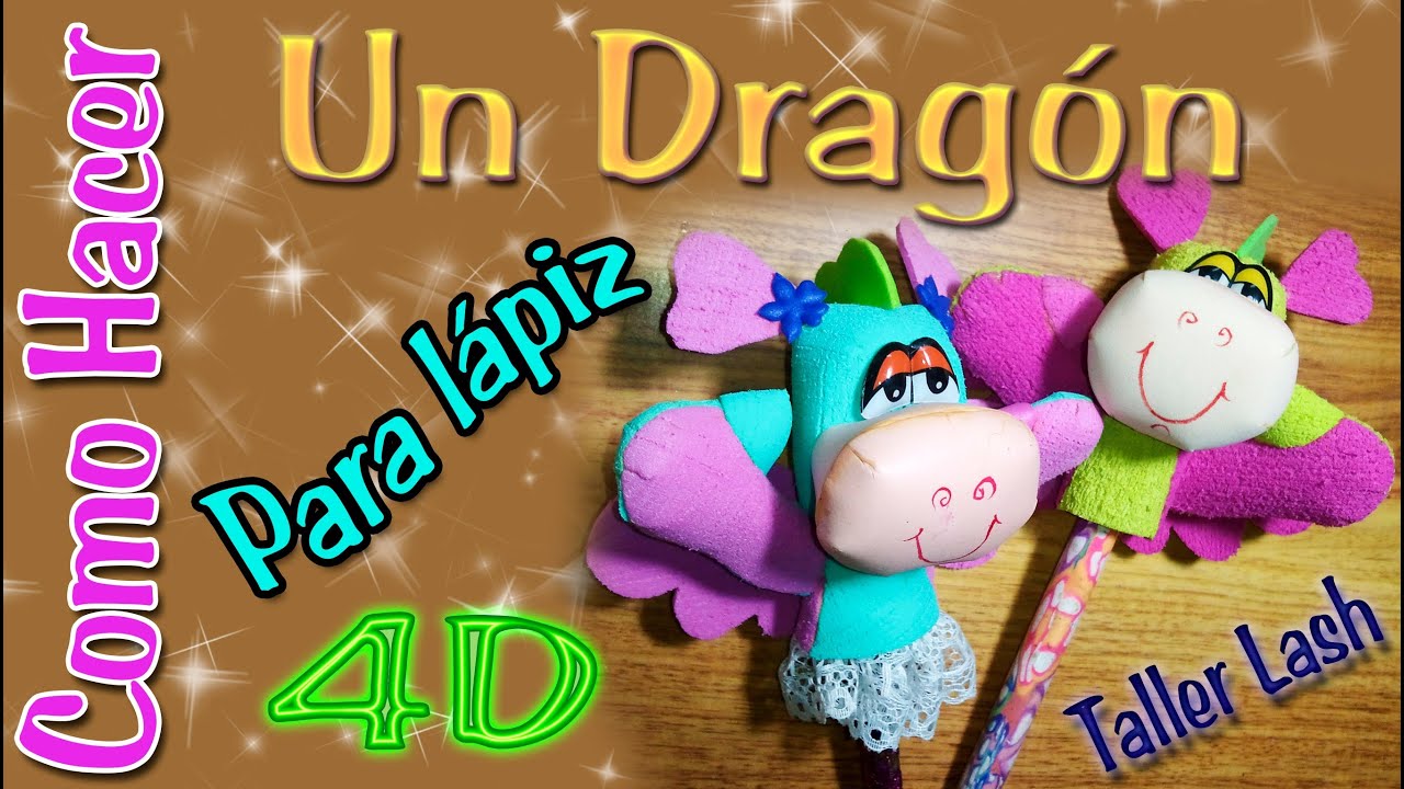 Dragón para Lapíz. Fomi 4d